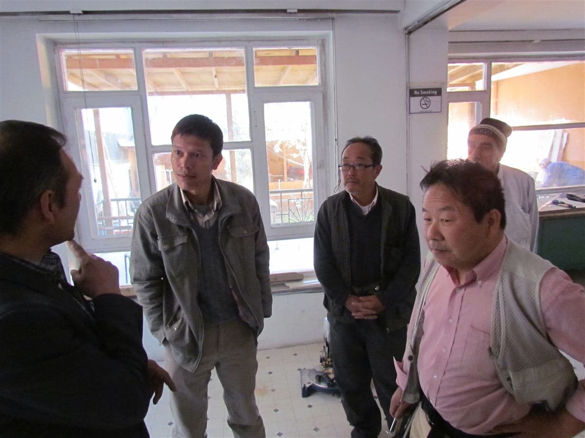 Visitors from Japan
