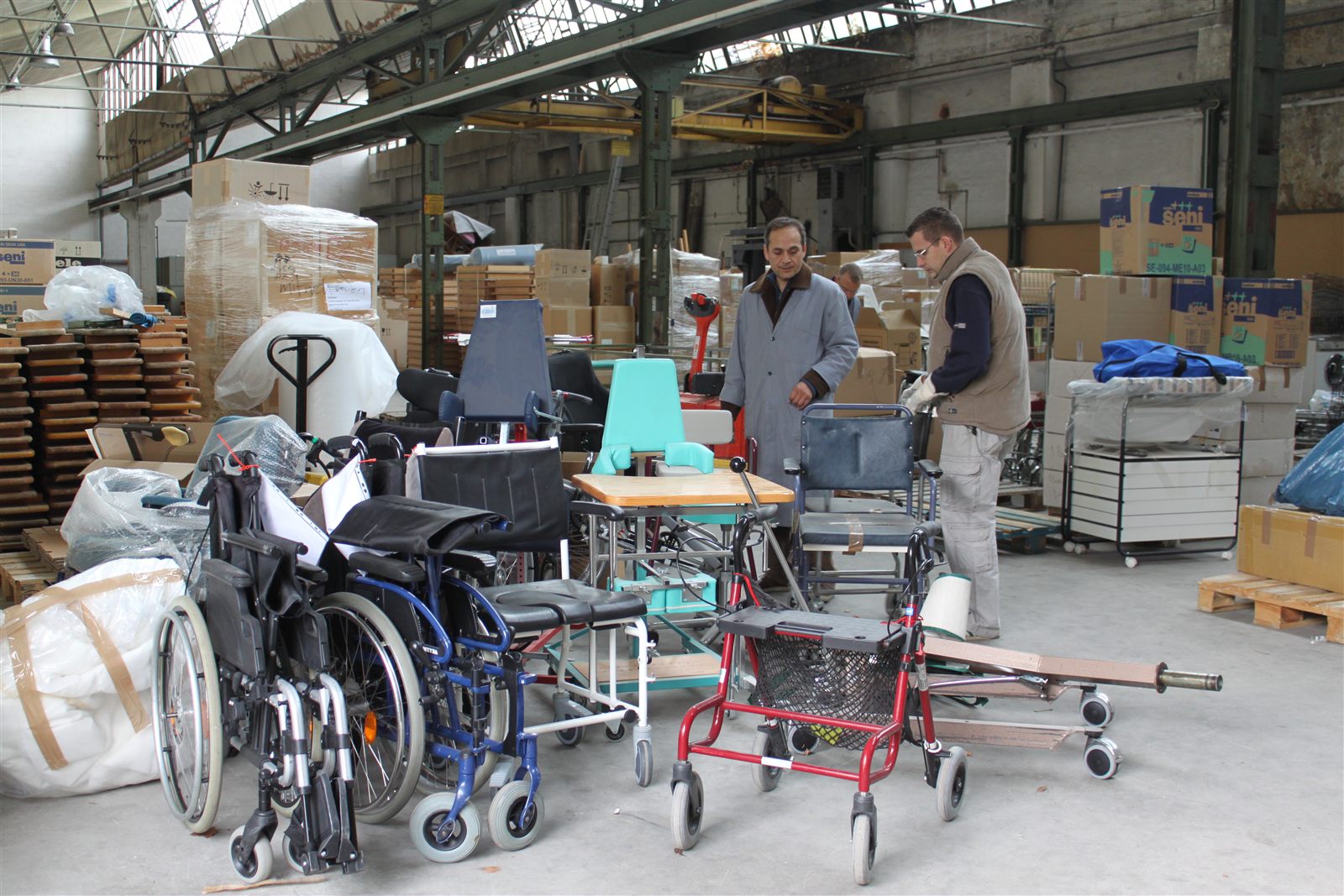 Sorting donations in Munich
